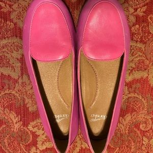 Cute Pink Dansko loafers flats size 38